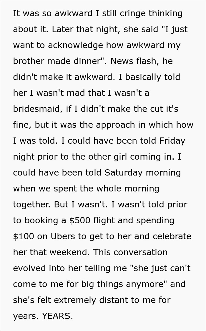 “Spend The Night And Morning Crying”: Wedding Dress Shopping Trip Turns Into A Painful Friendship Wake-Up Call “Spend The Night And Morning Crying”: Wedding Dress Shopping Trip Turns Into A Painful Friendship Wake-Up Call