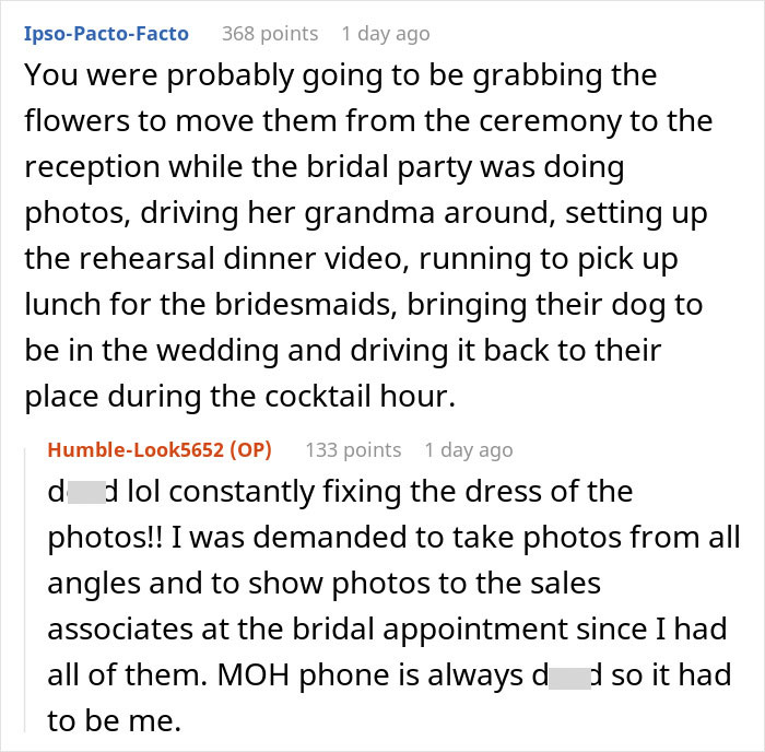 “Spend The Night And Morning Crying”: Wedding Dress Shopping Trip Turns Into A Painful Friendship Wake-Up Call “Spend The Night And Morning Crying”: Wedding Dress Shopping Trip Turns Into A Painful Friendship Wake-Up Call
