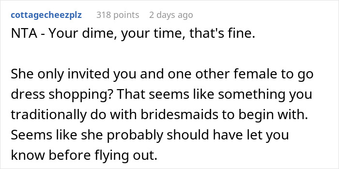 “Spend The Night And Morning Crying”: Wedding Dress Shopping Trip Turns Into A Painful Friendship Wake-Up Call “Spend The Night And Morning Crying”: Wedding Dress Shopping Trip Turns Into A Painful Friendship Wake-Up Call