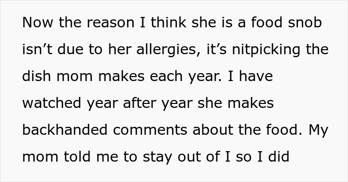 &ldquo;Threatened To Pull The Grandkids Away&rdquo;: Woman Expects Family To Cater To Her Allergies, Gets A Reality Check