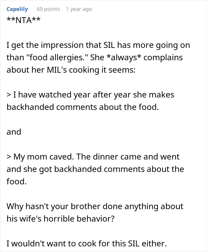 &ldquo;Threatened To Pull The Grandkids Away&rdquo;: Woman Expects Family To Cater To Her Allergies, Gets A Reality Check