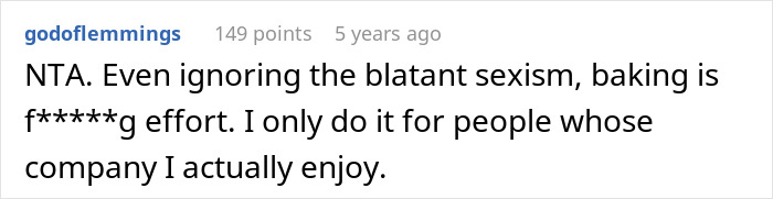 Woman Goes Off On Males Colleagues For Expecting From Her A Homemade Dessert At Potluck Woman Goes Off On Males Colleagues For Expecting From Her A Homemade Dessert At Potluck