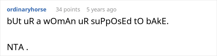 Woman Goes Off On Males Colleagues For Expecting From Her A Homemade Dessert At Potluck Woman Goes Off On Males Colleagues For Expecting From Her A Homemade Dessert At Potluck