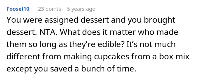 Woman Goes Off On Males Colleagues For Expecting From Her A Homemade Dessert At Potluck Woman Goes Off On Males Colleagues For Expecting From Her A Homemade Dessert At Potluck