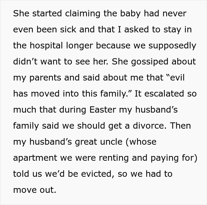 MIL Declares &ldquo;Evil Has Moved Into This Family&rdquo; When DIL Gives Premature Birth, Refuses To Believe It