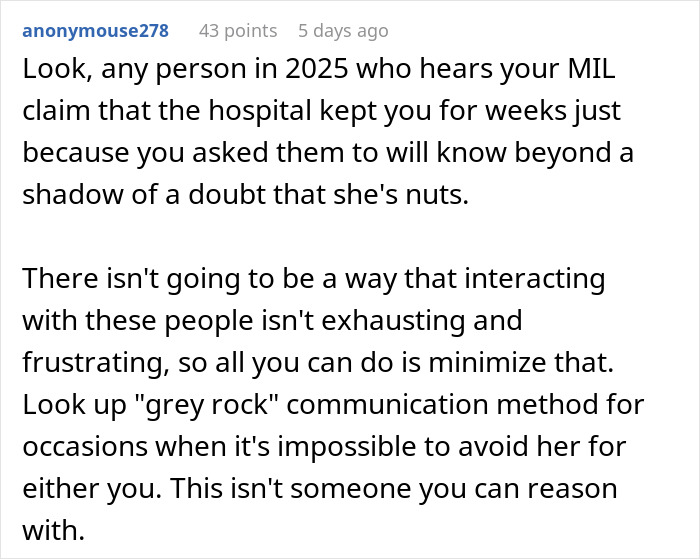 MIL Declares &ldquo;Evil Has Moved Into This Family&rdquo; When DIL Gives Premature Birth, Refuses To Believe It