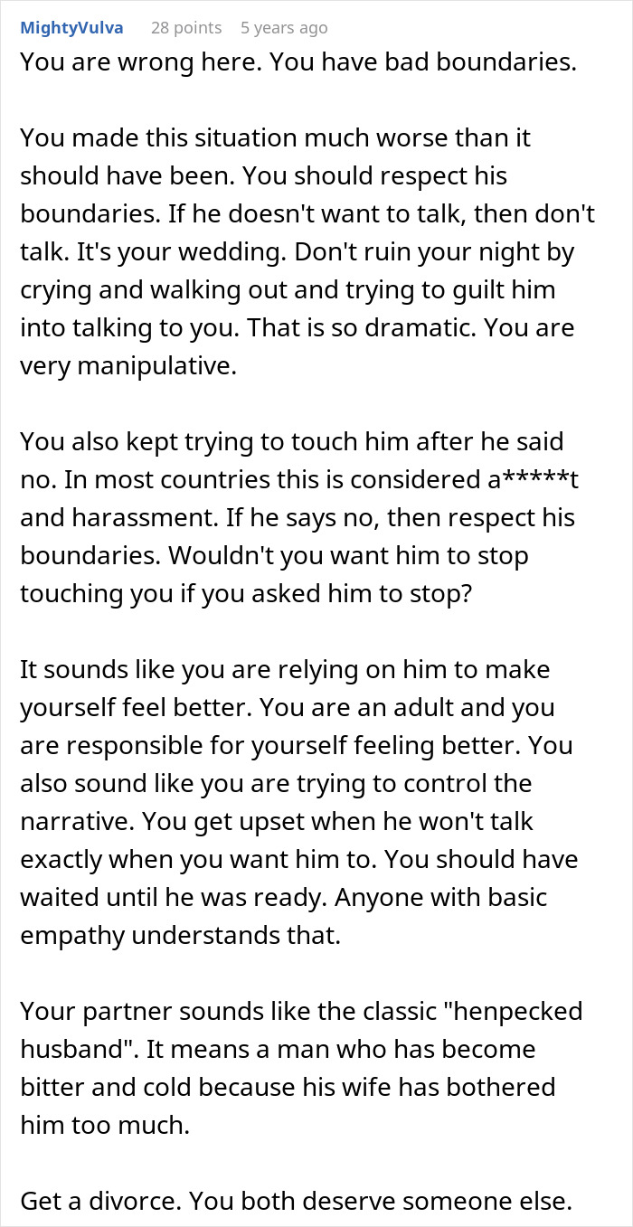 Woman Details How Her Marriage Fell Apart Within 2 Weeks After Her Husband Ruined Their Wedding Woman Details How Her Marriage Fell Apart Within 2 Weeks After Her Husband Ruined Their Wedding