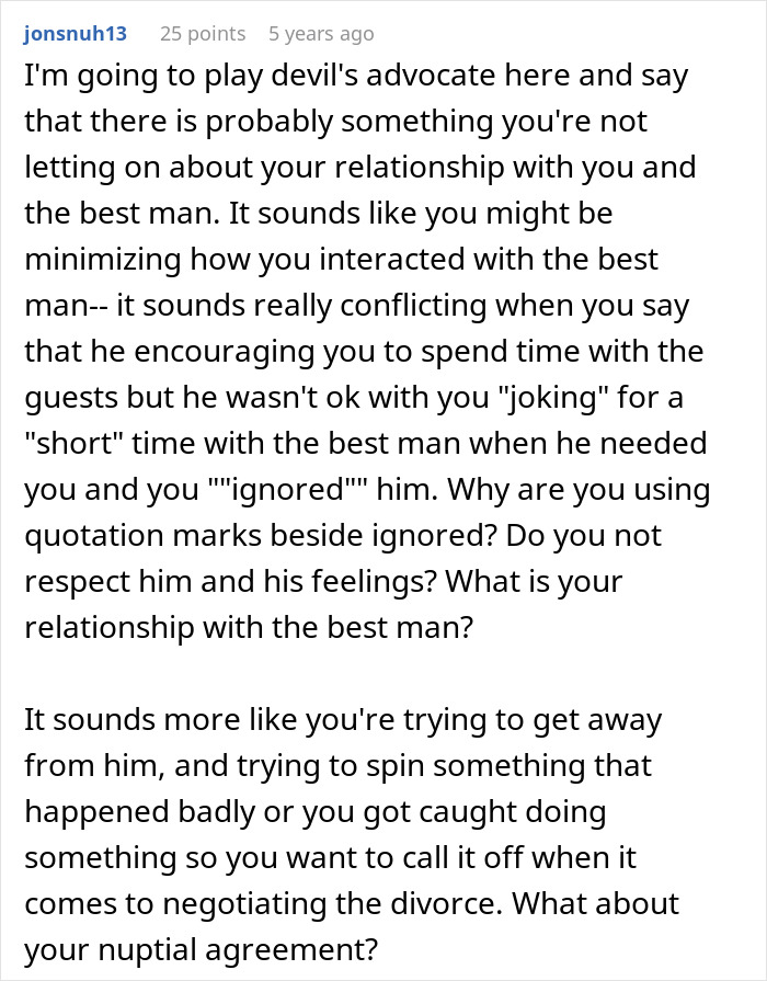 Woman Details How Her Marriage Fell Apart Within 2 Weeks After Her Husband Ruined Their Wedding Woman Details How Her Marriage Fell Apart Within 2 Weeks After Her Husband Ruined Their Wedding