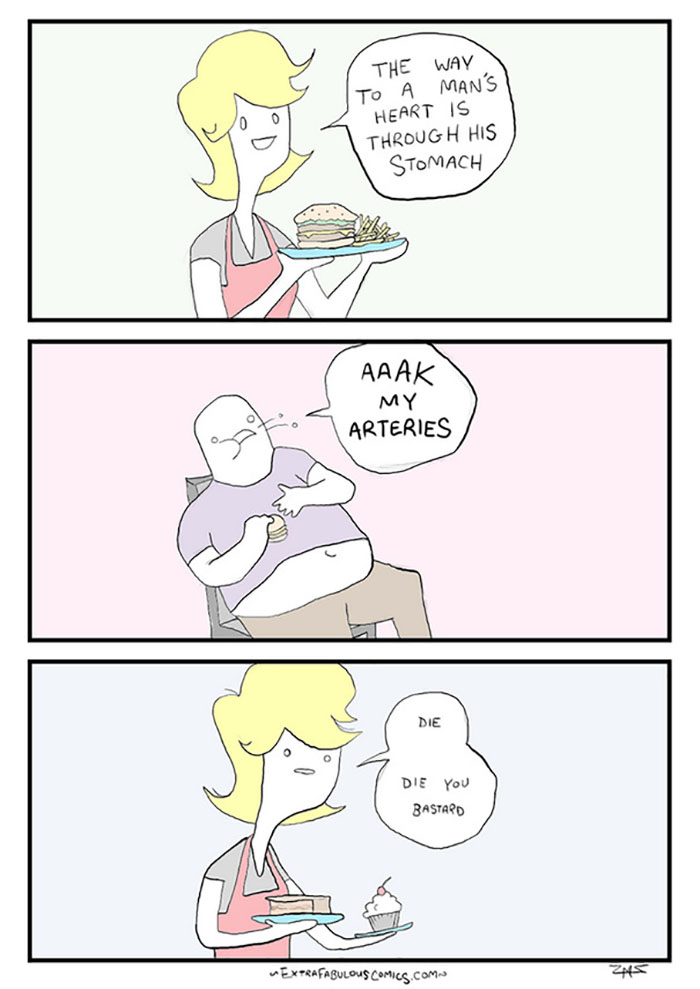 The Best Of ‘Extra Fabulous Comics’: Something For Fans Of Dark Humor And Unexpected Endings (40 Pics) The Best Of ‘Extra Fabulous Comics’: Something For Fans Of Dark Humor And Unexpected Endings (40 Pics)