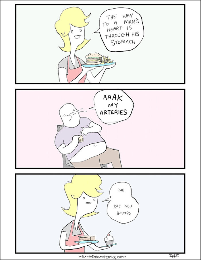 The Best Of ‘Extra Fabulous Comics’: Something For Fans Of Dark Humor And Unexpected Endings (40 Pics) The Best Of ‘Extra Fabulous Comics’: Something For Fans Of Dark Humor And Unexpected Endings (40 Pics)