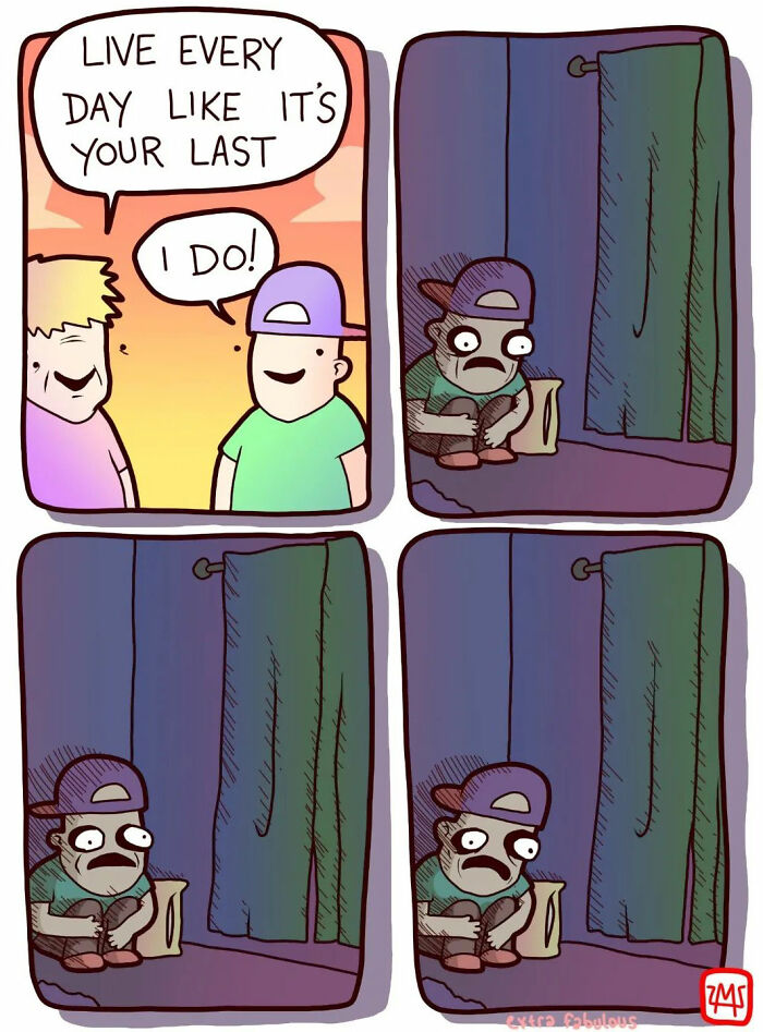 The Best Of ‘Extra Fabulous Comics’: Something For Fans Of Dark Humor And Unexpected Endings (40 Pics) The Best Of ‘Extra Fabulous Comics’: Something For Fans Of Dark Humor And Unexpected Endings (40 Pics)