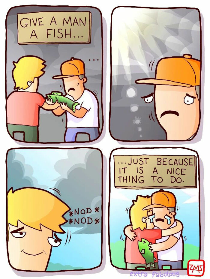 The Best Of ‘Extra Fabulous Comics’: Something For Fans Of Dark Humor And Unexpected Endings (40 Pics) The Best Of ‘Extra Fabulous Comics’: Something For Fans Of Dark Humor And Unexpected Endings (40 Pics)