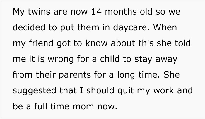 &ldquo;Fake Mother&rdquo;: SAHM Scolds Mom For Sending Kids To Daycare, Gets Blocked After 20 Years Of Friendship