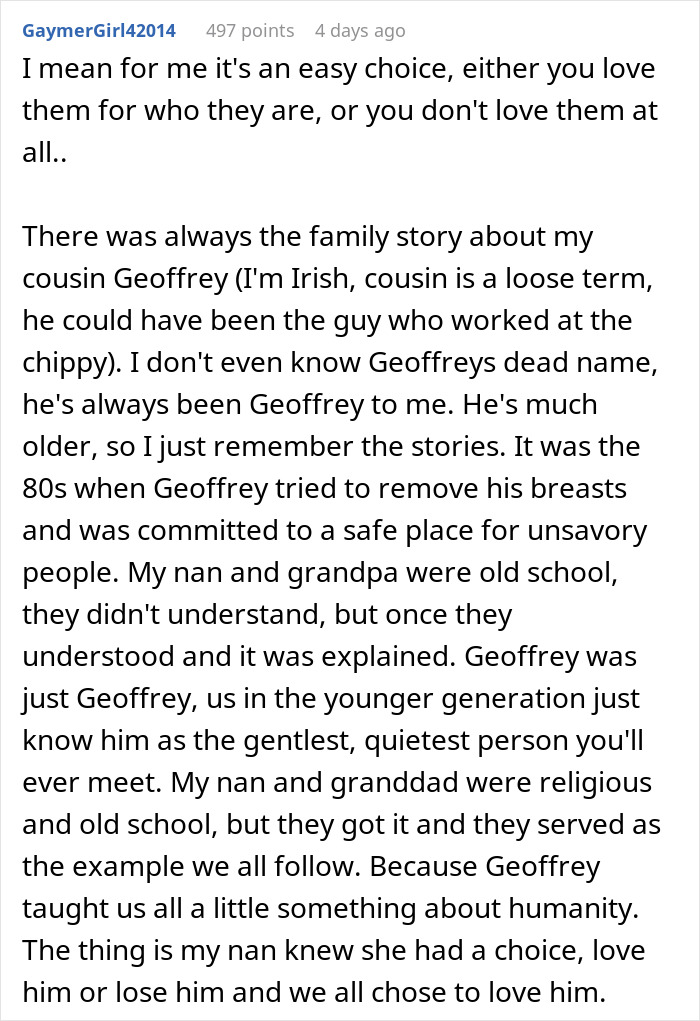 Wife Goes Full Transphobic After Son Comes Out, Husband Feels Like Their Family Is Imploding