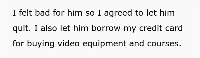 Guy Quits Job To Start Business, After 4 Years And Barely Any Income, Wife Is Done Being Breadwinner