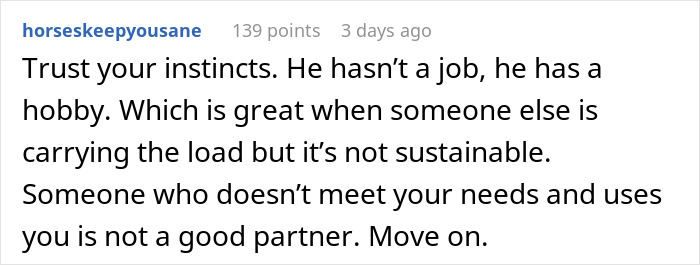 Guy Quits Job To Start Business, After 4 Years And Barely Any Income, Wife Is Done Being Breadwinner