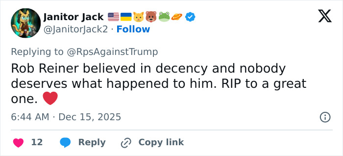 People Call Out MAGA Hypocrisy As Rob Reiner’s Slaying Compared To Charlie Kirk People Call Out MAGA Hypocrisy As Rob Reiner’s Slaying Compared To Charlie Kirk