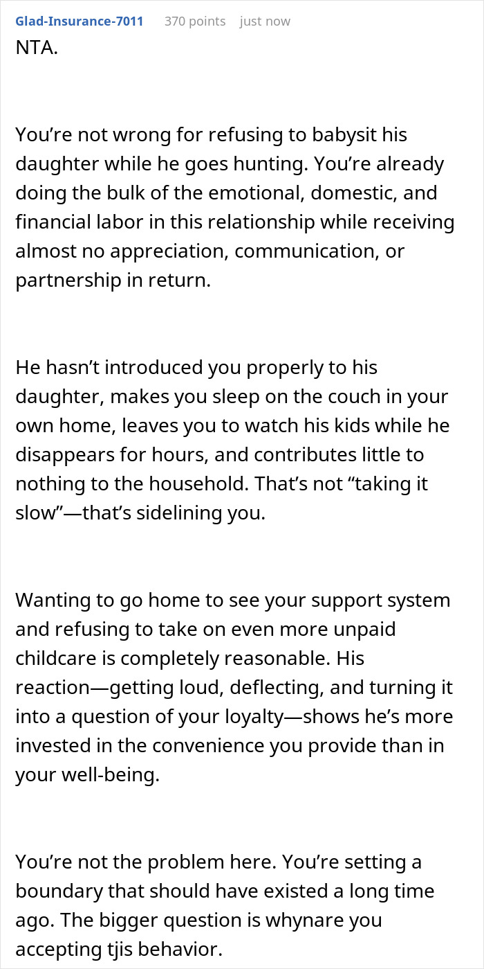 Woman Manages Bulk Of Finances And Housework, Fianc&eacute; Expects Her To Babysit His Kids As Well