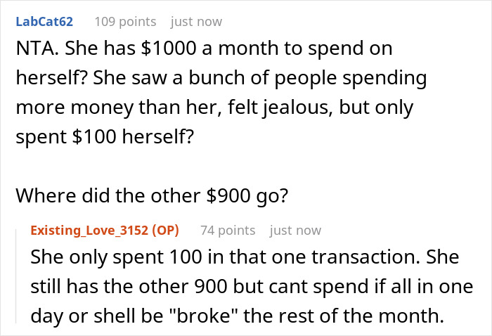 “Time For You To Get A Job”: SAHM ‘Feels Poor’ Despite Hubs Giving Her $1K/Month As ‘Fun Money’