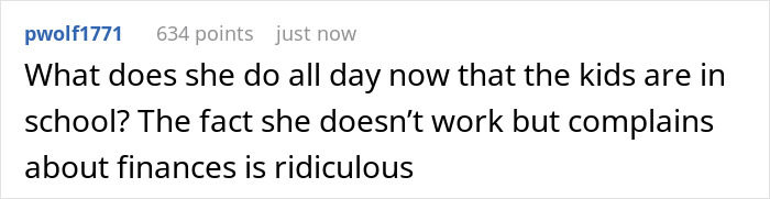 “Time For You To Get A Job”: SAHM ‘Feels Poor’ Despite Hubs Giving Her $1K/Month As ‘Fun Money’