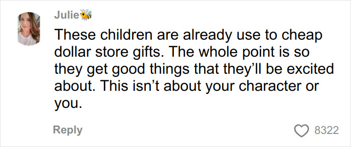 “Not Acceptable”: Woman Sparks Backlash After Buying Dollar Store Items For Child’s Angel Tree Haul “Not Acceptable”: Woman Sparks Backlash After Buying Dollar Store Items For Child’s Angel Tree Haul