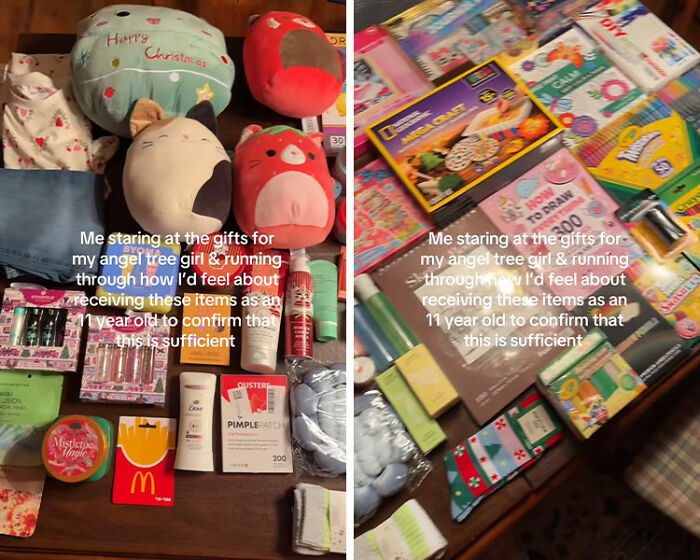 “Not Acceptable”: Woman Sparks Backlash After Buying Dollar Store Items For Child’s Angel Tree Haul “Not Acceptable”: Woman Sparks Backlash After Buying Dollar Store Items For Child’s Angel Tree Haul