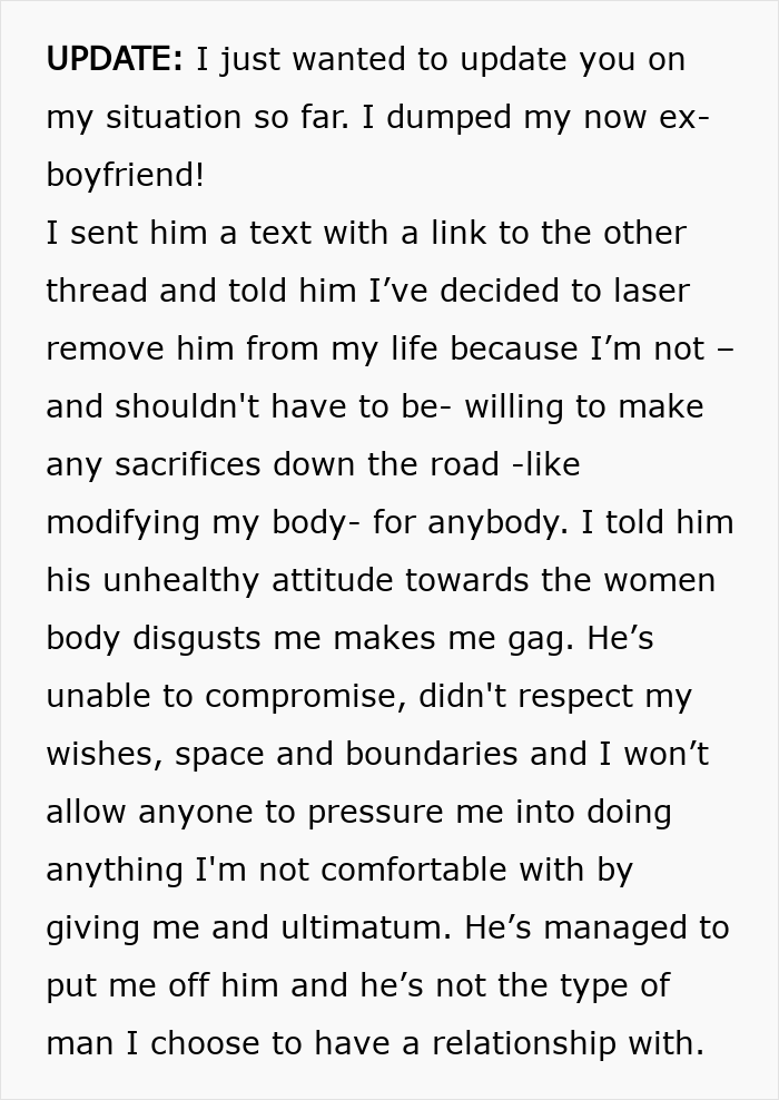 &ldquo;It Disgusts Him To Look At It&rdquo;: BF Demands GF Laser Off All Body Hair, Gets Destroyed Online