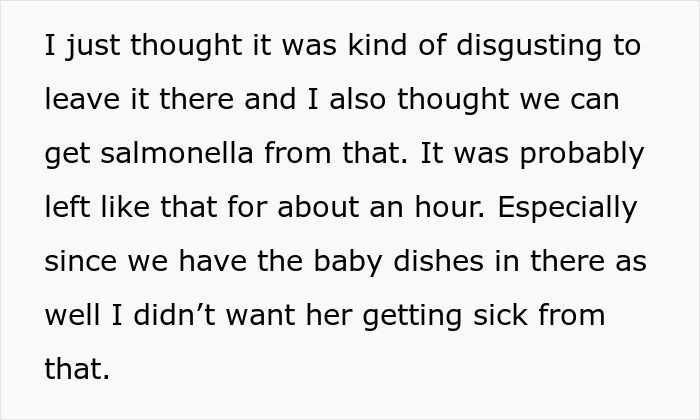 “I Didn’t Want Her Getting Sick”: Woman Loses Appetite After Seeing How Her MIL Prepares Chicken “I Didn’t Want Her Getting Sick”: Woman Loses Appetite After Seeing How Her MIL Prepares Chicken