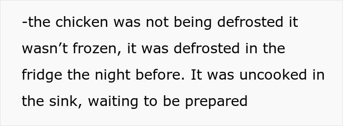 “I Didn’t Want Her Getting Sick”: Woman Loses Appetite After Seeing How Her MIL Prepares Chicken “I Didn’t Want Her Getting Sick”: Woman Loses Appetite After Seeing How Her MIL Prepares Chicken