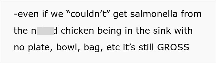 “I Didn’t Want Her Getting Sick”: Woman Loses Appetite After Seeing How Her MIL Prepares Chicken “I Didn’t Want Her Getting Sick”: Woman Loses Appetite After Seeing How Her MIL Prepares Chicken