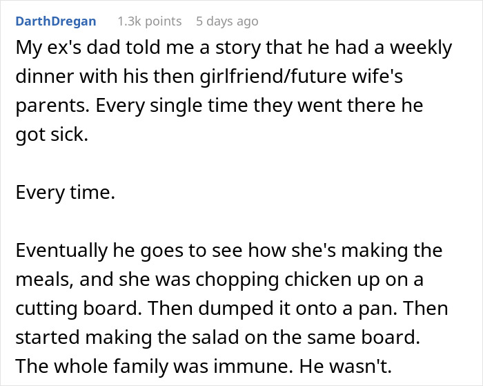 “I Didn’t Want Her Getting Sick”: Woman Loses Appetite After Seeing How Her MIL Prepares Chicken “I Didn’t Want Her Getting Sick”: Woman Loses Appetite After Seeing How Her MIL Prepares Chicken