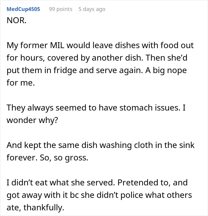 “I Didn’t Want Her Getting Sick”: Woman Loses Appetite After Seeing How Her MIL Prepares Chicken “I Didn’t Want Her Getting Sick”: Woman Loses Appetite After Seeing How Her MIL Prepares Chicken