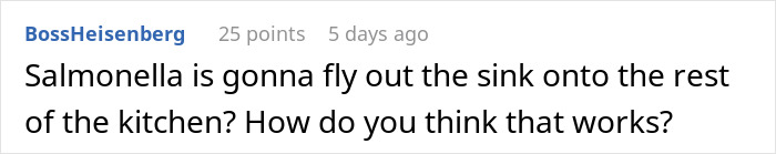 “I Didn’t Want Her Getting Sick”: Woman Loses Appetite After Seeing How Her MIL Prepares Chicken “I Didn’t Want Her Getting Sick”: Woman Loses Appetite After Seeing How Her MIL Prepares Chicken