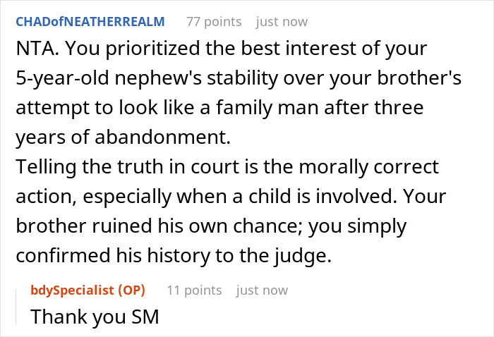 Sis Tells Custody Court Judge The Truth About Bro Who Abandoned His Kid, Fam Drama Ensues