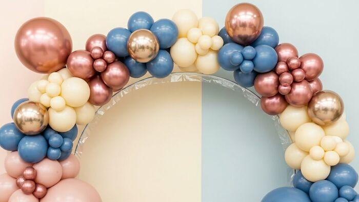 I Make Engagement Balloon Arches Look Premium