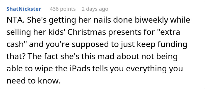 DIL Keeps Selling Kids’ Expensive Toys For Cash, Mad As MIL Gifts Them Password Protected iPads DIL Keeps Selling Kids’ Expensive Toys For Cash, Mad As MIL Gifts Them Password Protected iPads