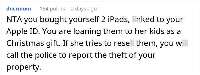 DIL Keeps Selling Kids’ Expensive Toys For Cash, Mad As MIL Gifts Them Password Protected iPads DIL Keeps Selling Kids’ Expensive Toys For Cash, Mad As MIL Gifts Them Password Protected iPads