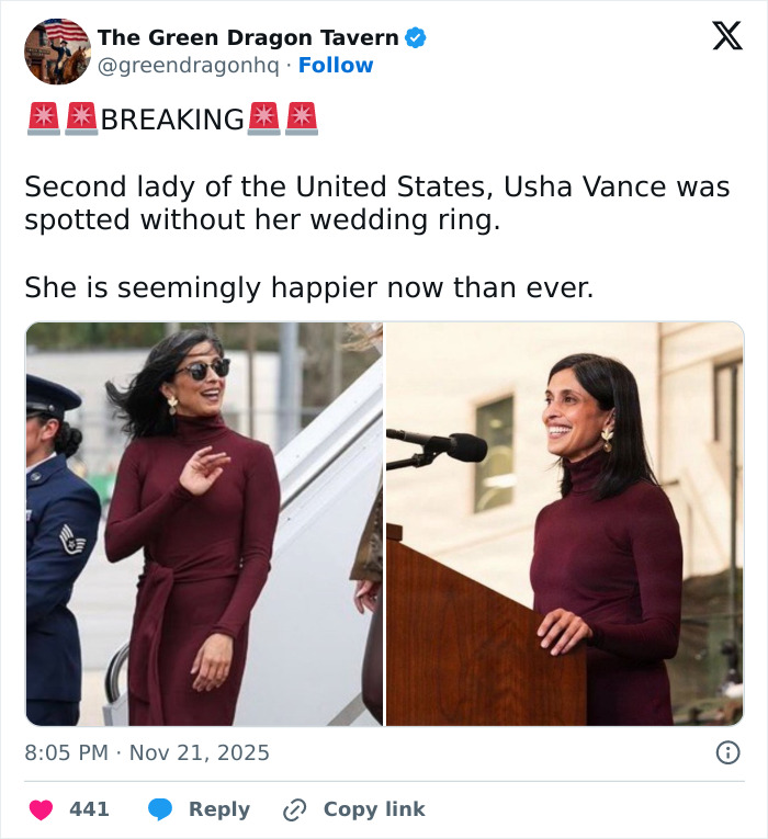 “How Can She Stand Him?”: JD Vance&rsquo;s Wife Usha Breaks Silence On Their Marriage Amid Public Speculation