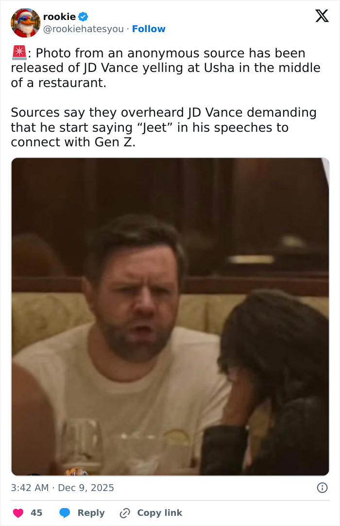 “How Can She Stand Him?”: JD Vance&rsquo;s Wife Usha Breaks Silence On Their Marriage Amid Public Speculation