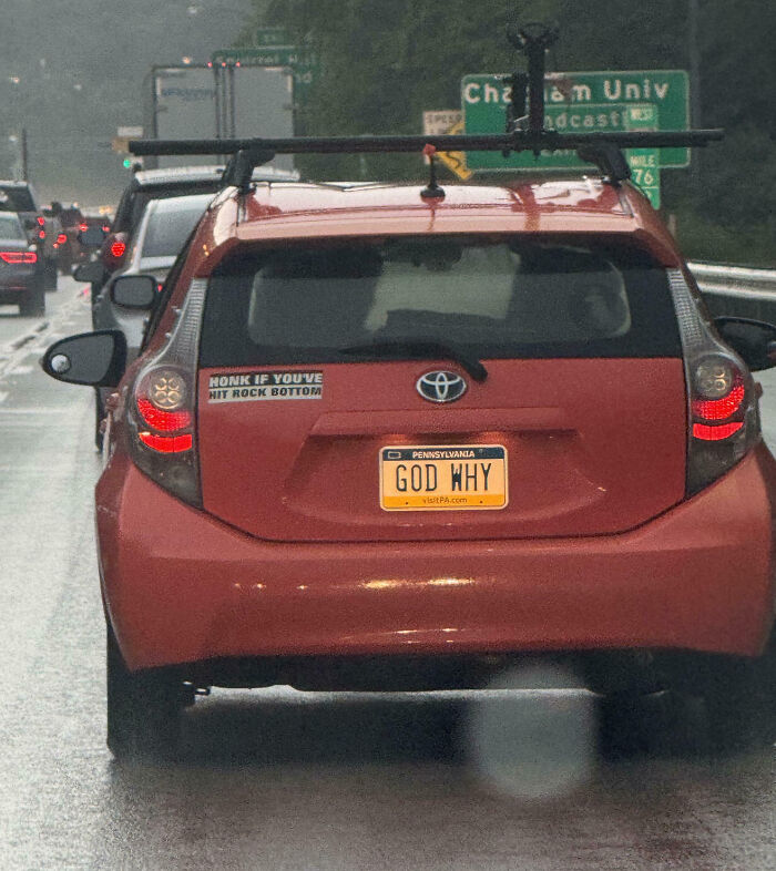 74 Hilarious Personalized License Plates That Made Strangers Do Double Takes