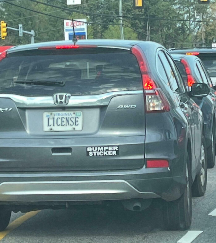 74 Hilarious Personalized License Plates That Made Strangers Do Double Takes
