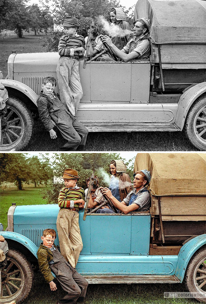 Artist Colorizes Old Photos, And It Might Change The Way You Perceive History (50 Best Pics) Artist Colorizes Old Photos, And It Might Change The Way You Perceive History (50 Best Pics)