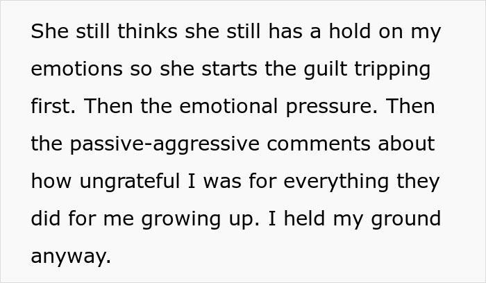 Man Cuts Off Parents After Their Revenge In Response To Him Planning A Small Wedding