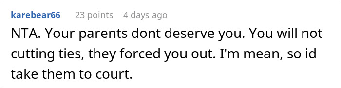 Man Cuts Off Parents After Their Revenge In Response To Him Planning A Small Wedding