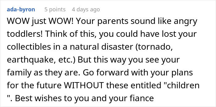 Man Cuts Off Parents After Their Revenge In Response To Him Planning A Small Wedding
