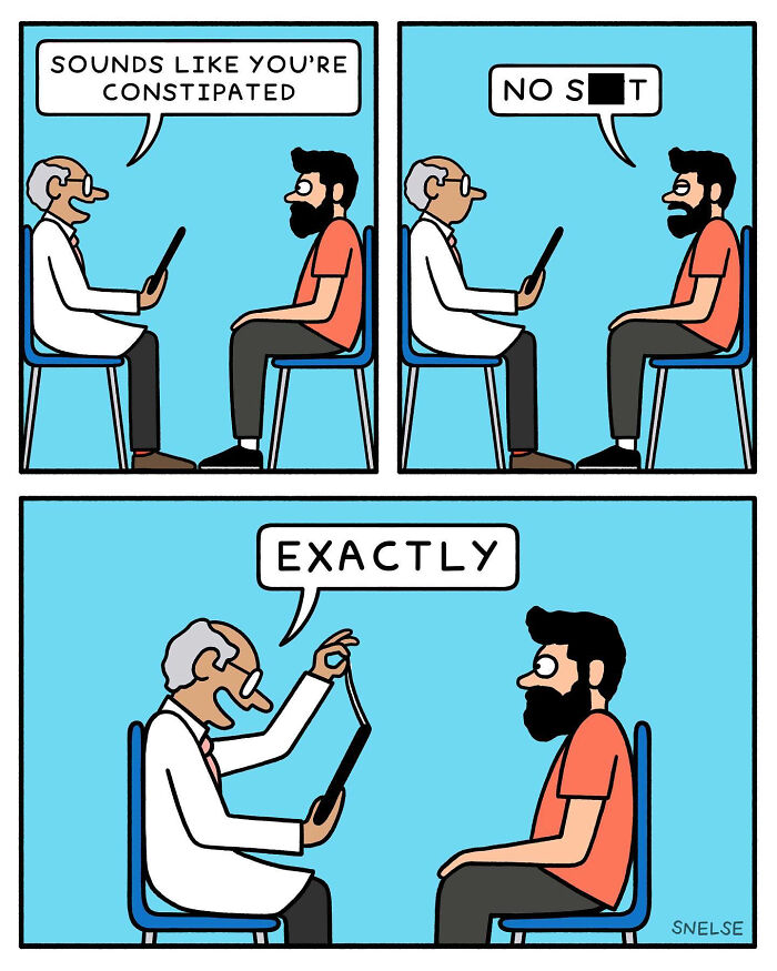 This Artist Makes Illustrations And Comics In Hopes Of Making People Chuckle, And Here Are 50 Of The Best Ones