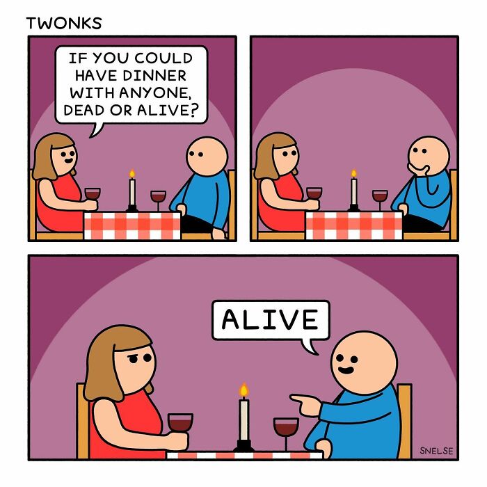 This Artist Makes Illustrations And Comics In Hopes Of Making People Chuckle, And Here Are 50 Of The Best Ones