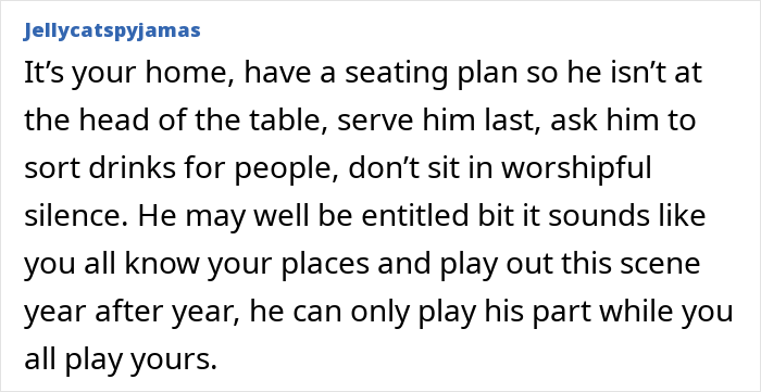 Woman Calls Out Men Who Feel Entitled To Do Nothing During Christmas Woman Calls Out Men Who Feel Entitled To Do Nothing During Christmas
