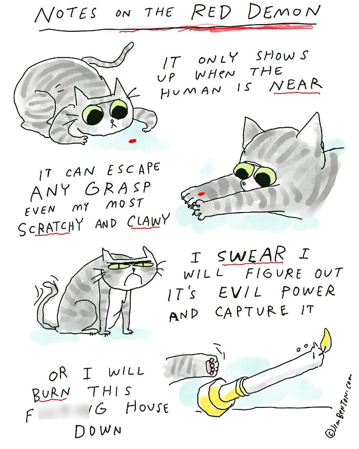 This Cartoonist Perfectly Captures What It’s Like To Live With Cats (20 Pics) This Cartoonist Perfectly Captures What It’s Like To Live With Cats (20 Pics)