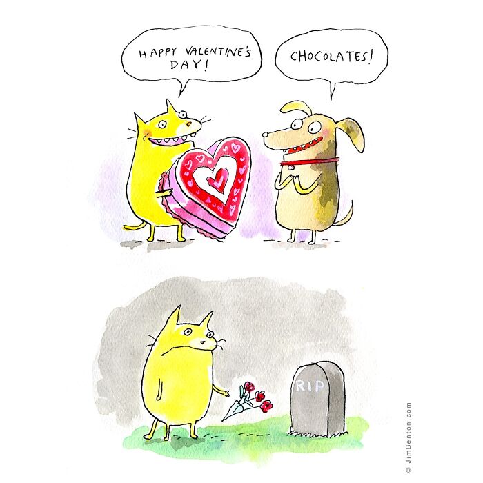 This Cartoonist Perfectly Captures What It’s Like To Live With Cats (20 Pics) This Cartoonist Perfectly Captures What It’s Like To Live With Cats (20 Pics)